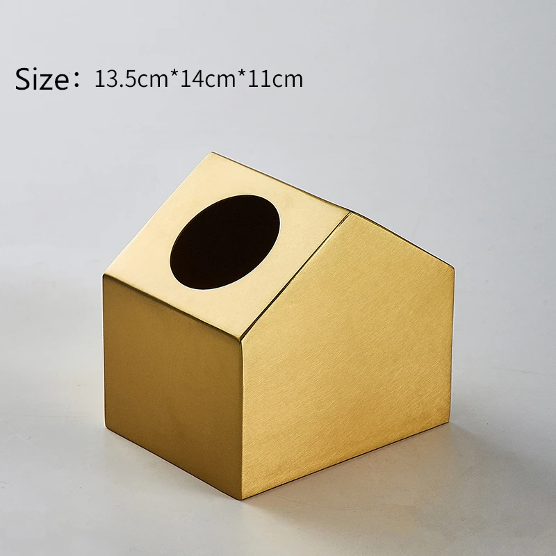 bath accessory brass brushed paper towel dispenser kitchen tissue box cover boxes for decoration holder | Дом и сад