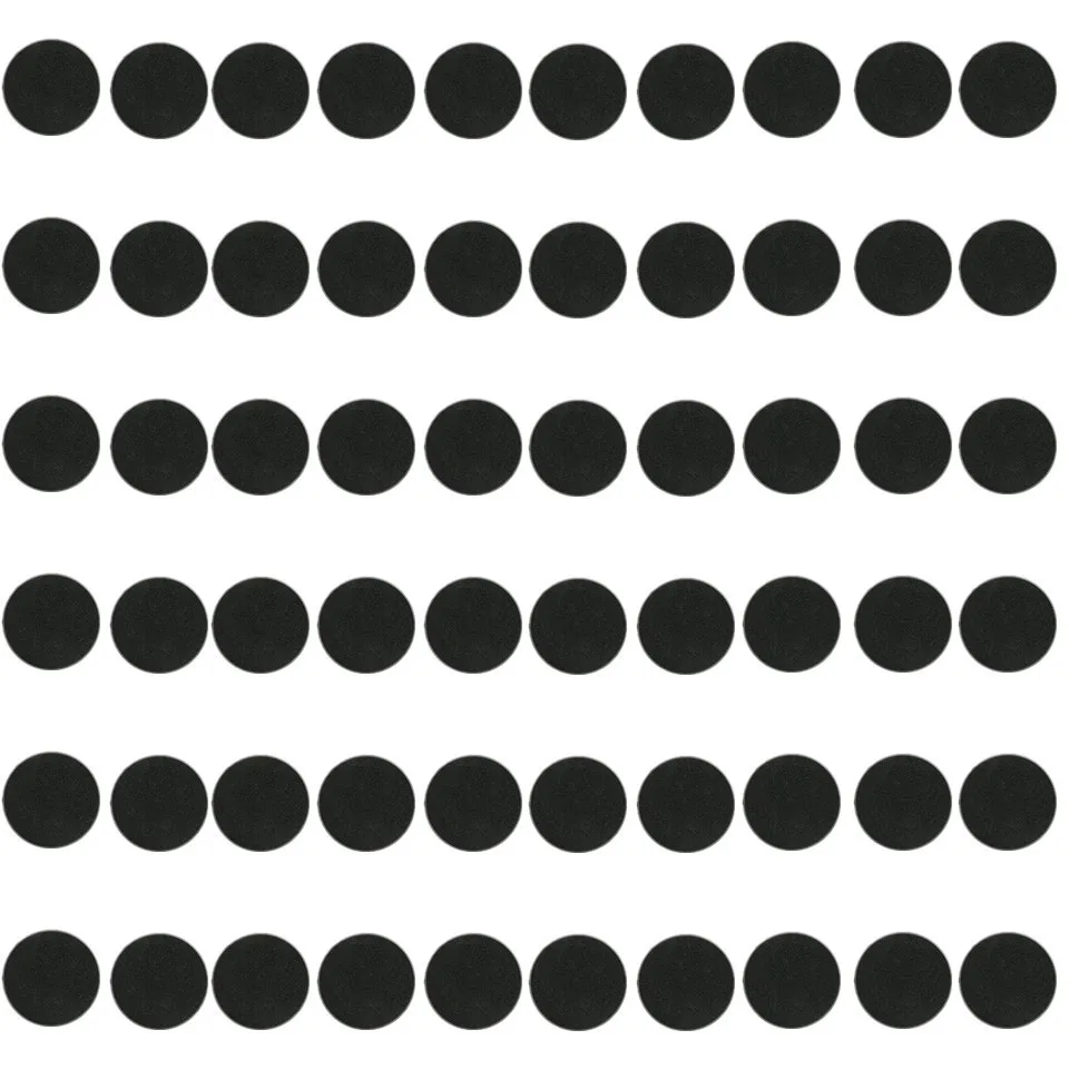Lot-Of-60-32mm-Round-Bases-For-Games основания круглые пластиковые