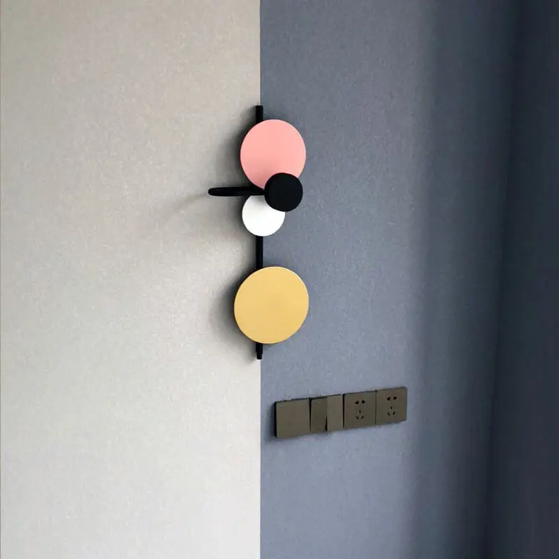 2019 Северно-Европейская модель комнаты Вилла Коридор Настольная лампа Гостиничная стена Студия настенные светильники Заголовок искусства на.