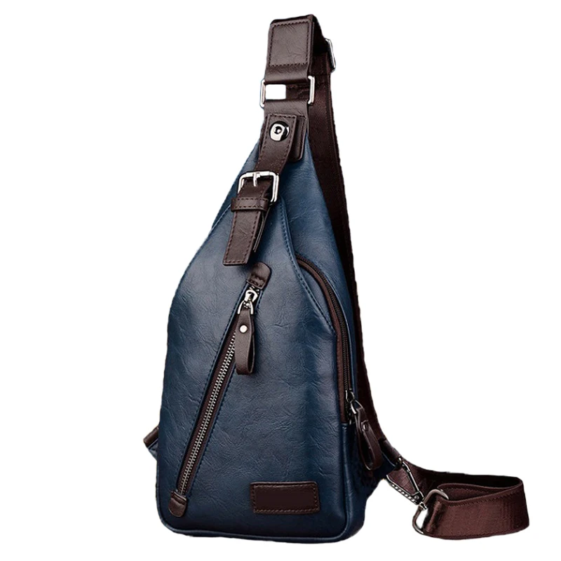 Мужские сумки через плечо высокого качества Мужская нагрудная сумка брендовая
