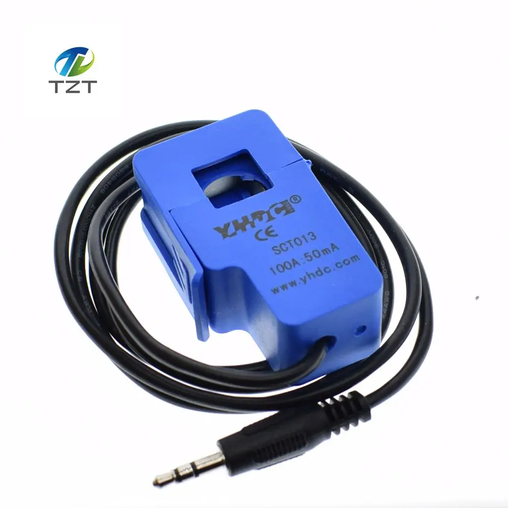 1 шт. неинвазивный сплит сердечник трансформатор тока переменного Датчик 100A SCT 013