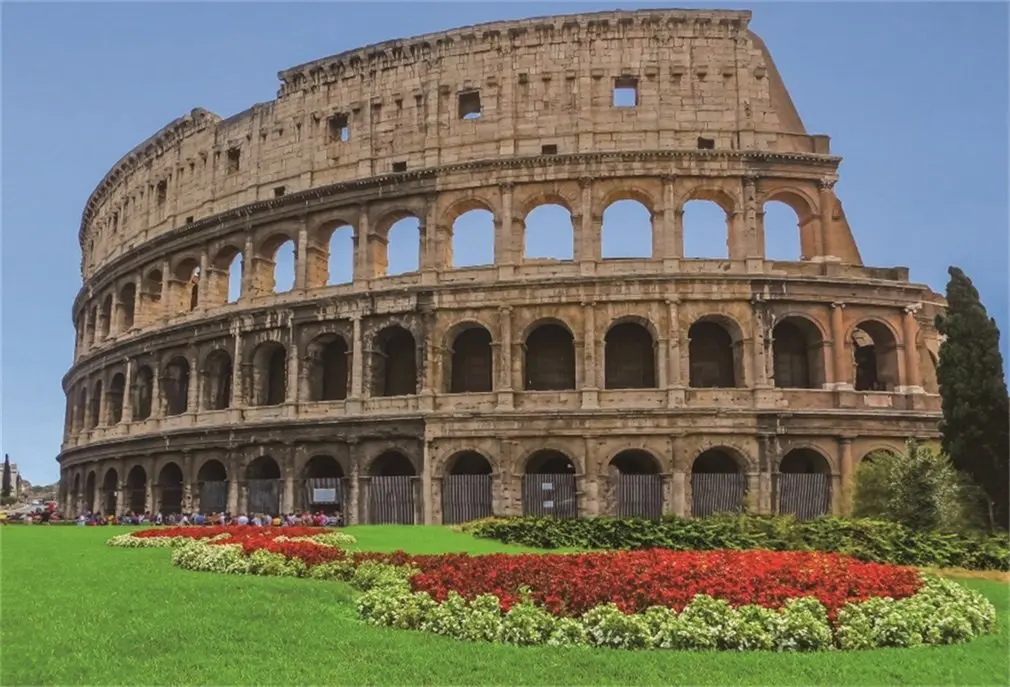 Photography Backdrop Ancient Eternal Wonder Colosseum Rome Italy Landmark Photo Background Party | Электроника