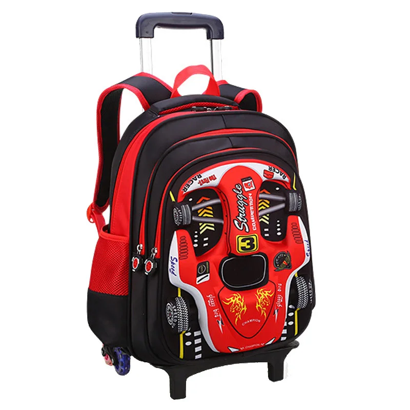 3D подъем по лестнице багаж автомобиль мультяшная школьная сумка студенческий