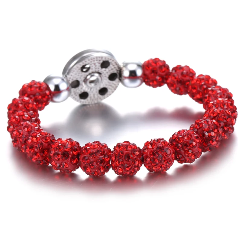 Mrs Win набор ювелирных изделий с защелкой Красный горный хрусталь бисер браслет