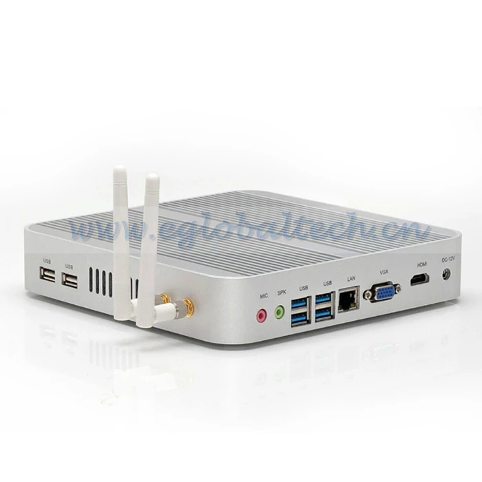 Barebone пк Intel NUC i5 4200U безвентиляторный PC HTPC тонкий клиент windows10 / 8.1 7 сетевой