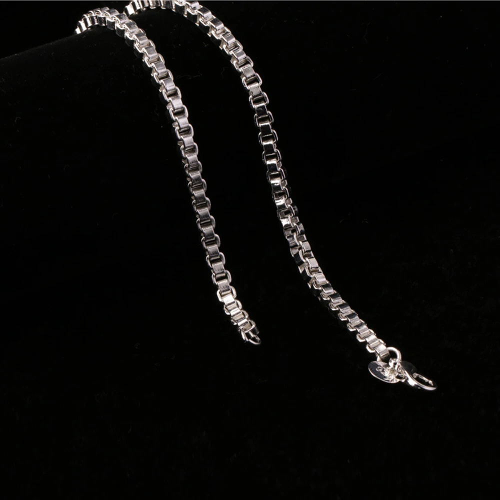 20 шт. серебряные подвески для девочек и женщин 2 мм | Украшения аксессуары