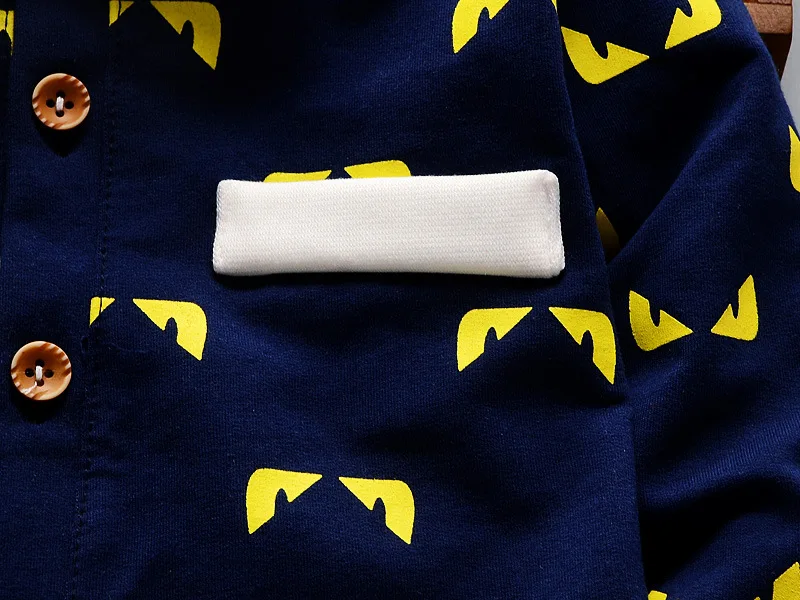 Осенняя одежда для маленьких мальчиков и девочек рубашка с длинными рукавами +