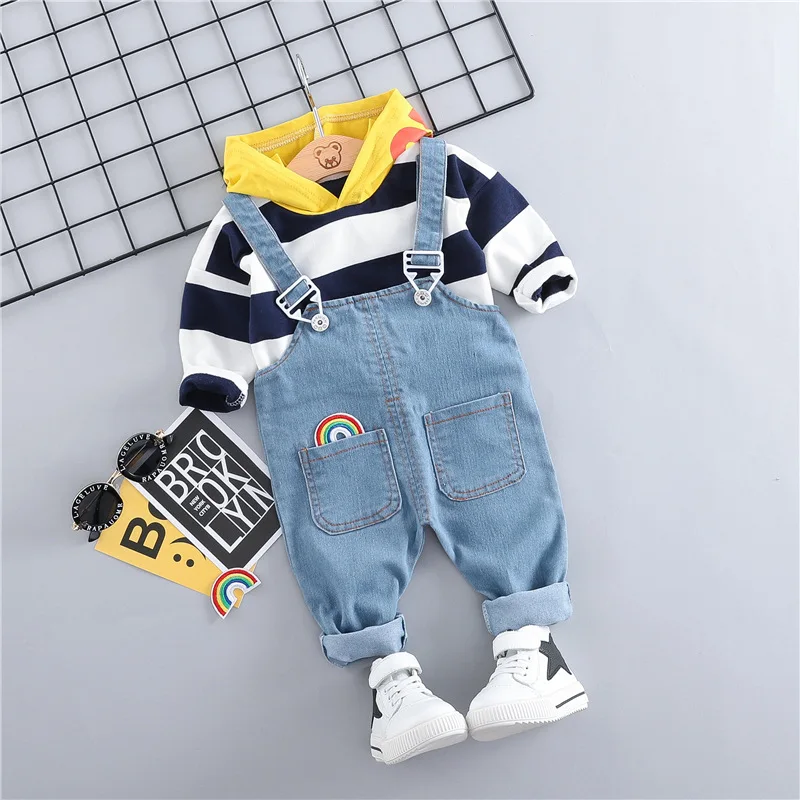 Костюм для детей 1-4 лет новинка 2019 модная футболка с Микки Маусом маленьких