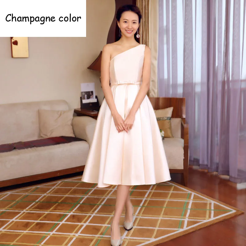 AIJINGYU sexy bridesmaid dress wedding guest formal dresses - Цвет: picture color