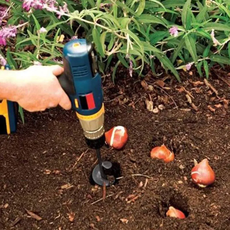 Новинка 2019 садовый Бур спиральное сверло аксессуары для посадки постельных