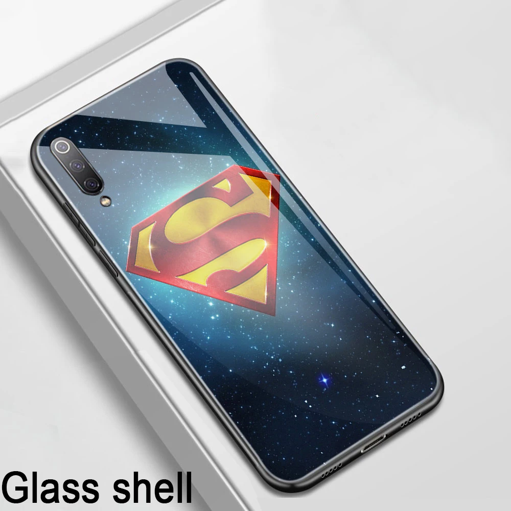 Ciciber Marvel Skull для Xiaomi mi 9 9T 8 A2 6X mi X 2 2S PocoPhone F1 стеклянные чехлы для телефонов Red mi Note 7 8 6 5 Pro Plus - Цвет: WM03300