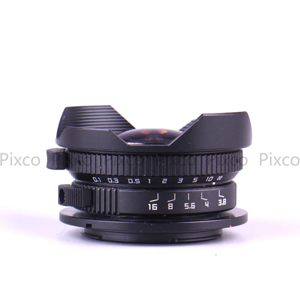 8 мм F3.8+ подарочный костюм для Micro Four Thirds Крепление камеры рыбий глаз C крепление широкоугольный объектив рыбий глаз фокусное расстояние объектив рыбий глаз