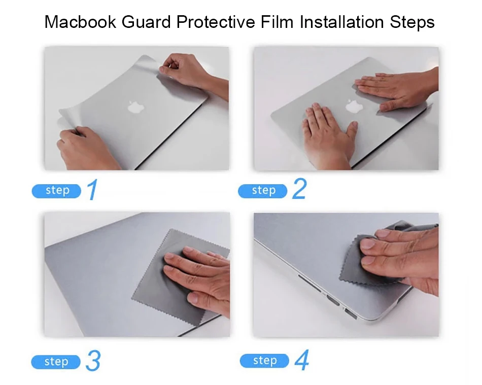 Новинка, наклейка на весь корпус для MacBook Air 11 13 Pro retina 12 13 15 Touch Bar Mac, защитный чехол, Защитная пленка для поверхности