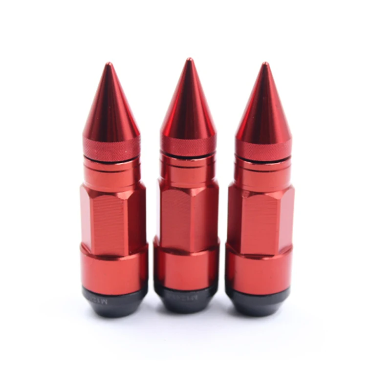 Расширенный алюминиевый и Железный тюнер 90 мм гайки для колес винтовая крышка с