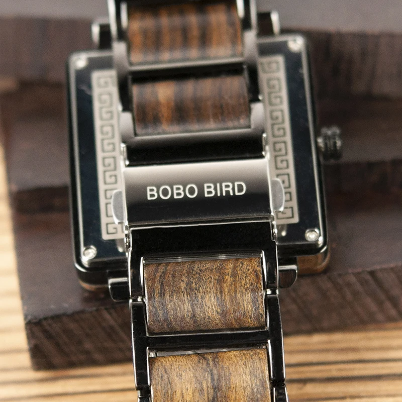 BOBO BIRD мужские часы relogio masculino классические деревянные металлические наручные часы креативные модные дизайнерские кварцевые часы красивый подарок C-R14