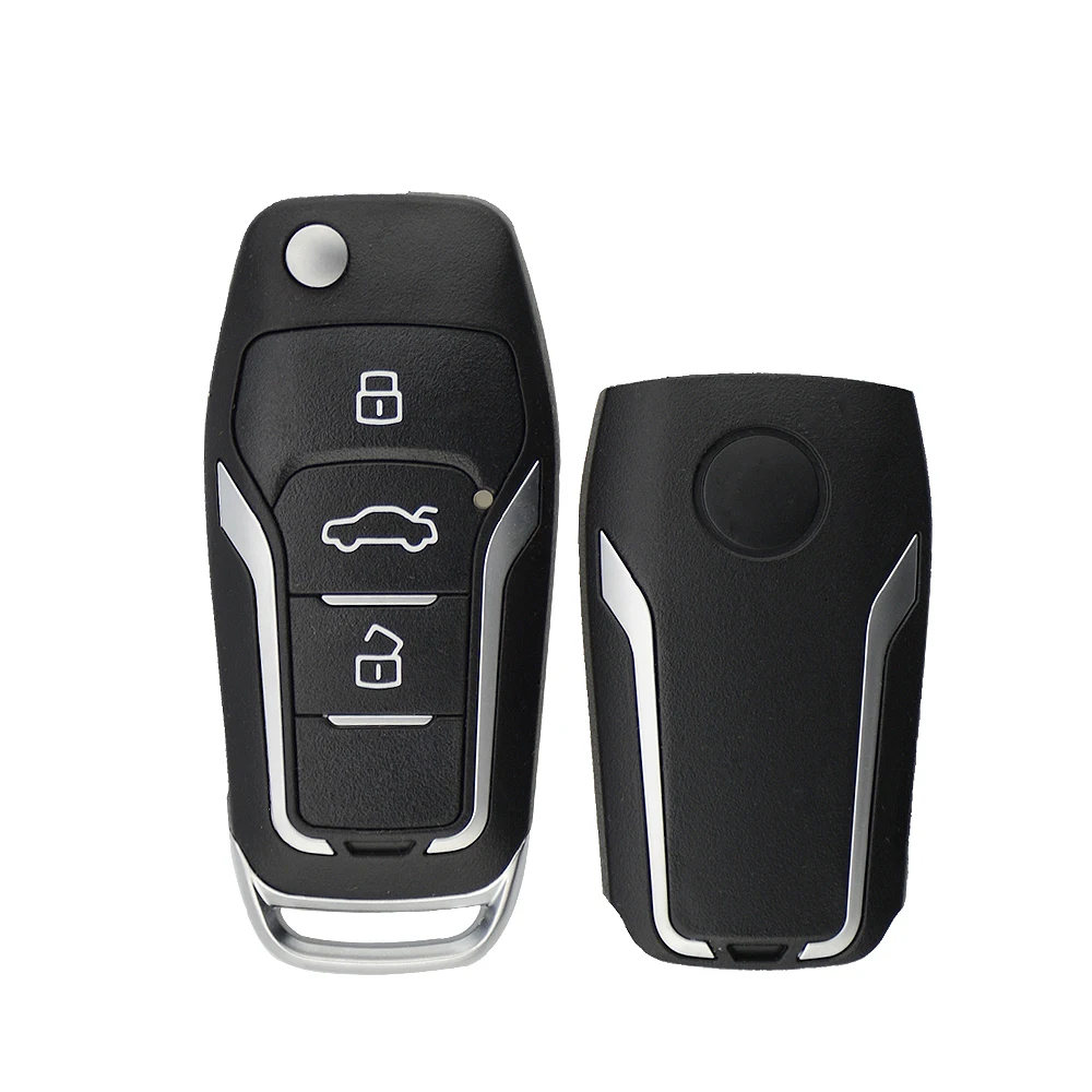 OkeyTech 5 шт./лот для ключа дистанционного управления Ford Стиль F 3/4 кнопки