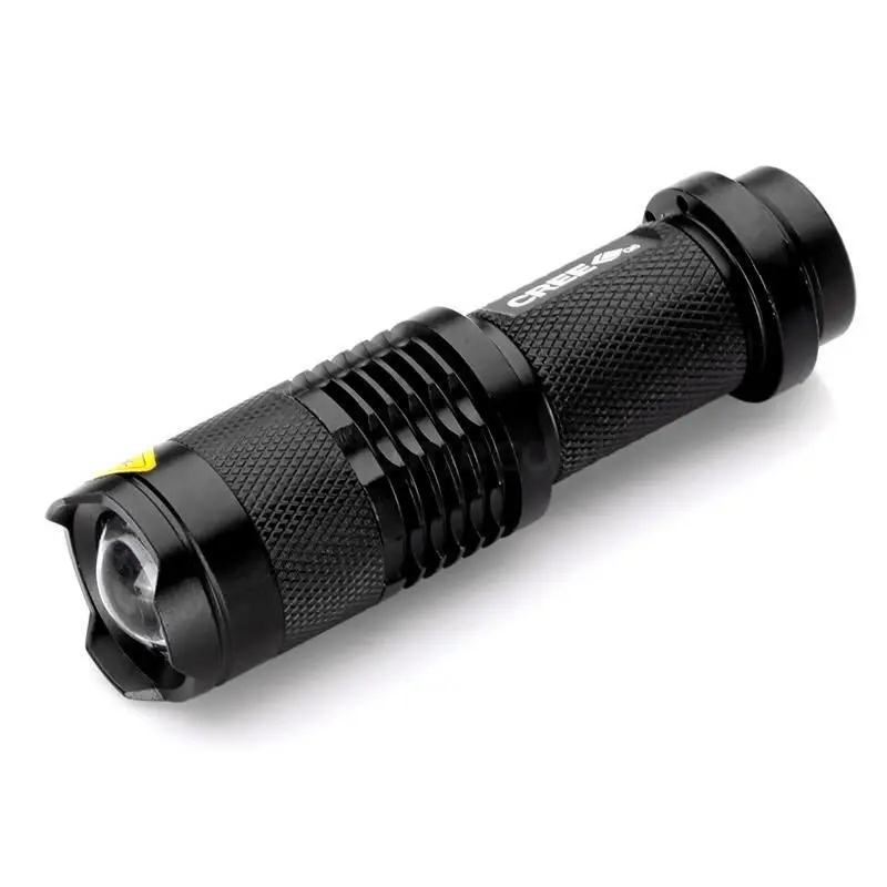 Мини фонарик 300 LM CREE Q5 фонарь с регулируемым фокусным расстоянием Новый Кемпинг