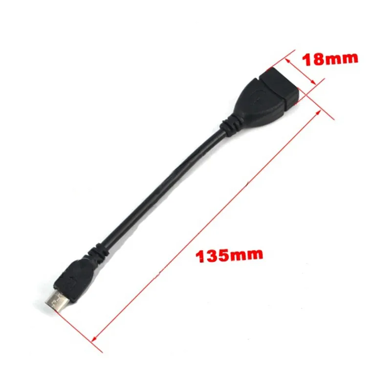 Горячий продукт ПК микро USB кабель папа хост Женский OTG адаптер для Android