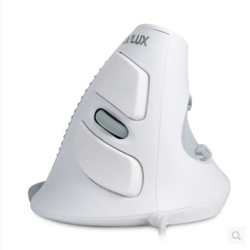 Инженерная мышь Delux Проводная M618 эргономичная Вертикальная для ПК ноутбука