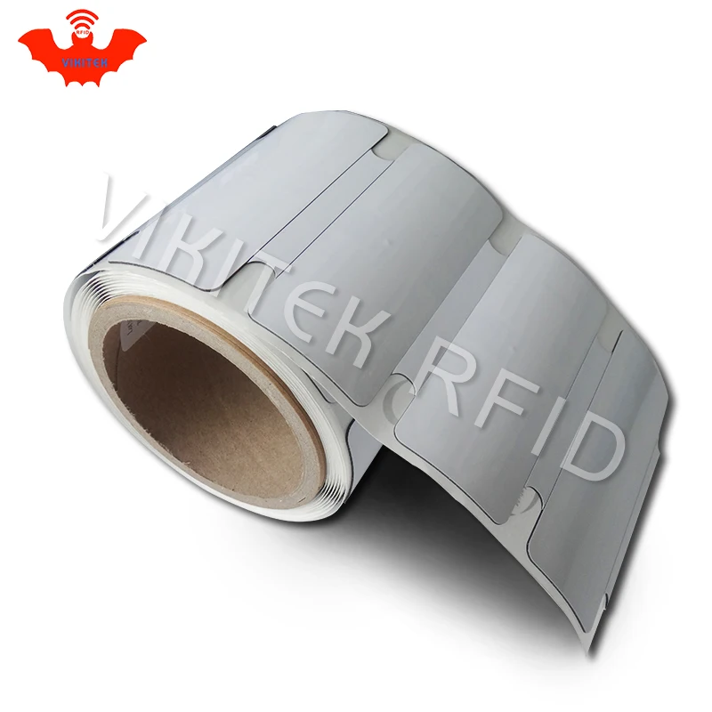 UHF RFID ультратонкая анти металлическая бирка confidex silverline 915m 868m Impinj M4QT 50 шт.