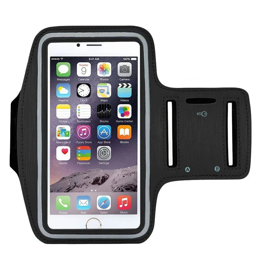 

Sport Armband Hand Bag Case For iPhone 7 6 Cloth Gym Running Pouch Arm Band For iPhone 7 7s Plus Tiske Mobile Phone Holder Bag