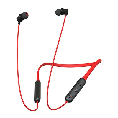 Красный Спортивные наушники NILLKIN с креплением на шею, Bluetooth 5,0, наушники с шейным креплением, беспроводная гарнитура, водонепроницаемые наушники - Цвет: Красный