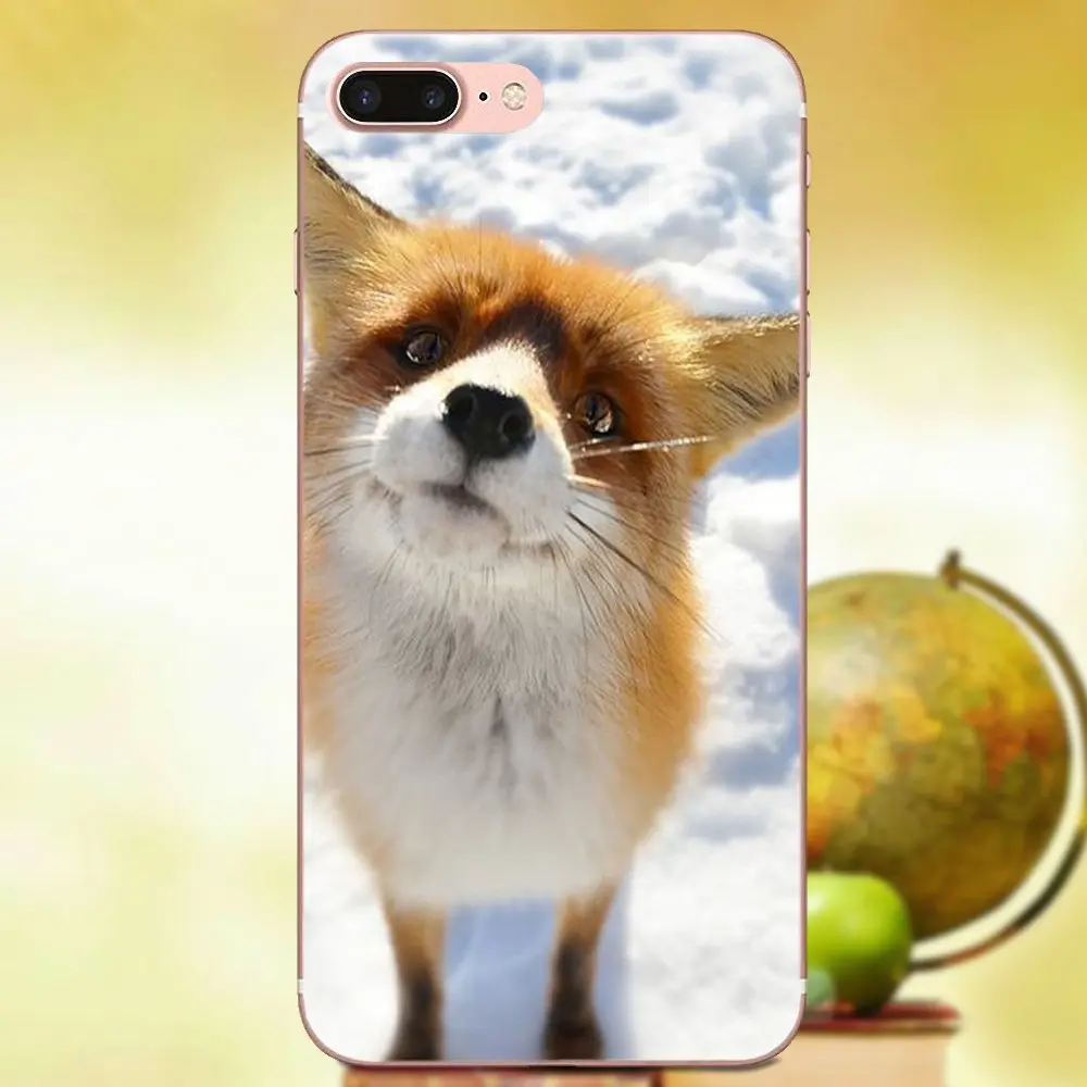 Милый чехол с изображением лисы для Ipod Touch симпатичный Sony Xperia Z Z1 Z2 Z3 Z4 Z5 compact Mini M2 M4
