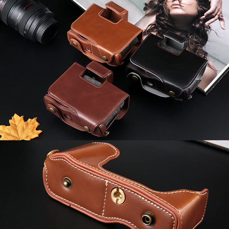 Чехол для Камеры Deluxe Edition из искусственной кожи чехол Olympus E M10 EM10 Mark II III EM5 PL7 PL8 EPL7