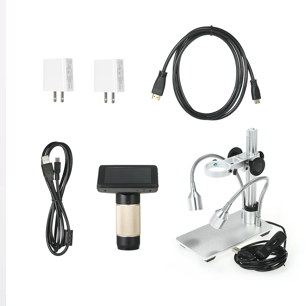 300X HDMI 3.0MP электронная цифровая видеокамера микроскоп 1080P паяльный микроскоп Лупа USB для обслуживания мобильного телефона
