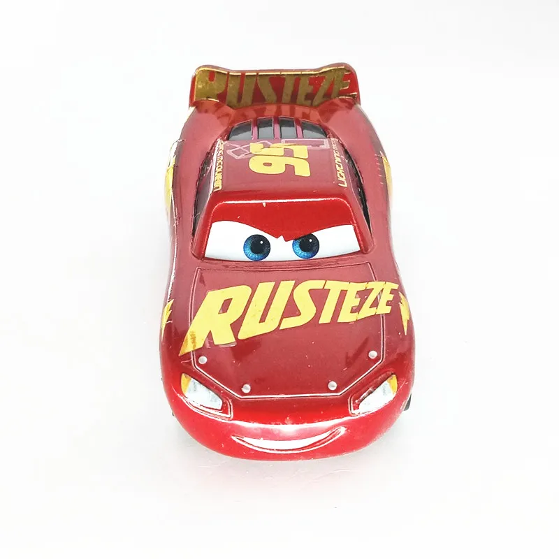 NewDisney Pixar sedan 3 Игрушечная машина Маккуин Джексон шторм 1:55 литой металлический сплав модель Игрушечная машина 2 мальчика подарок на день рождения Рождество