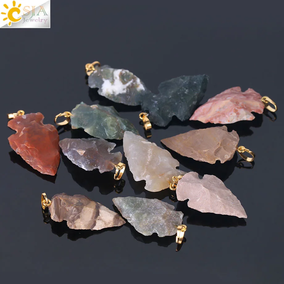 CSJA 1 шт индийские Агаты мужские подарок сырье Натуральный Полудрагоценный Камень