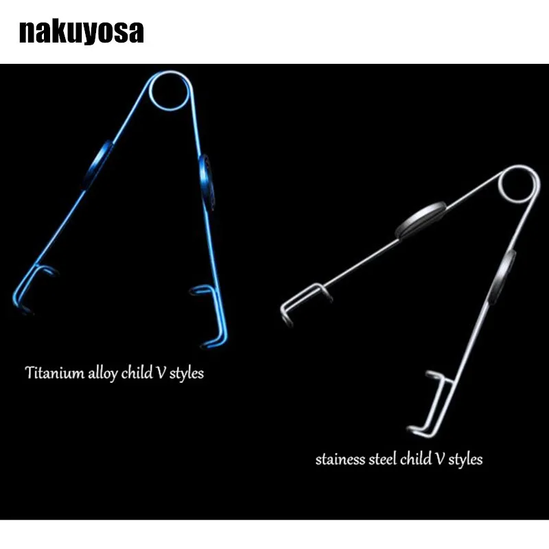 1 шт. титана/нержавеющая сталь для взрослых/детей носилки век медицинская