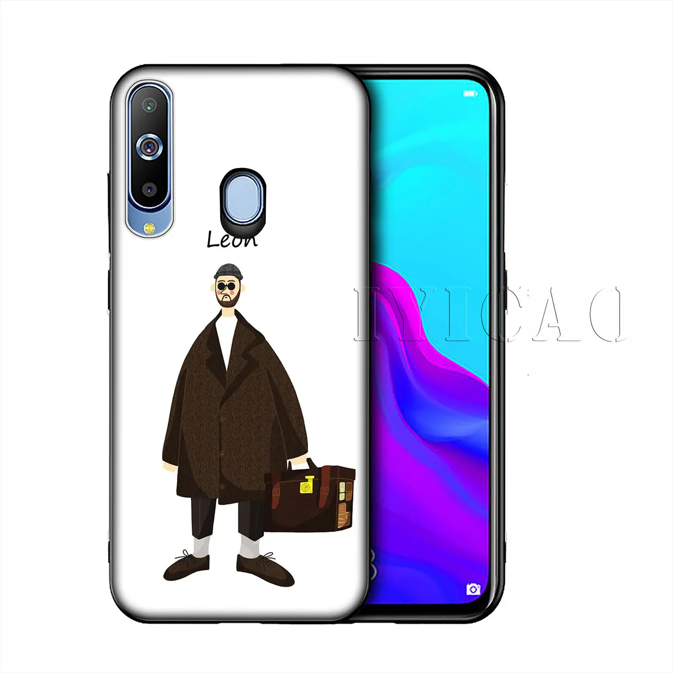 IYICAO Leon Matilda Natalie Soft Silicone Case for Samsung Galaxy A70 A60 A50 A40 A30 A20 A10 A50S A40S A30S A20E A10S Cover |