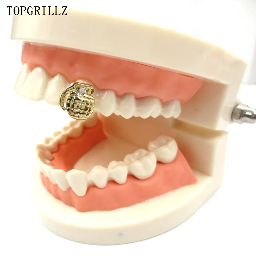 TOPGRILLZ, новинка, на заказ, подходят, позолоченные, в стиле хип-хоп, одиночные, гранатометные, зубчатые, кепки, верхняя и нижняя решетка, золотые зубья, шапки. Подарок