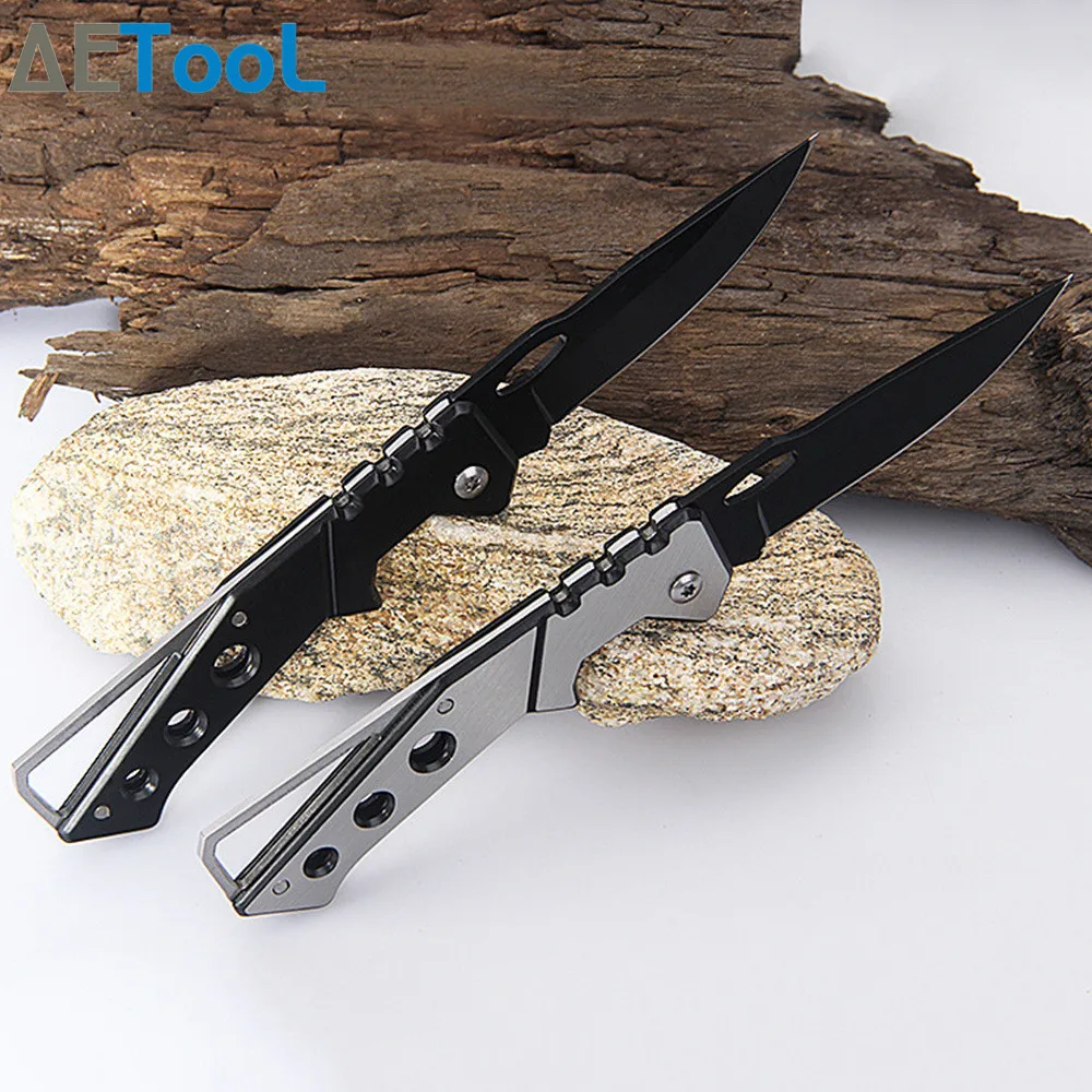 Aecool Navajas Портативный Складной нож Тактический спасательный выживания охотничья