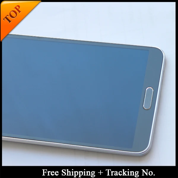 Номер отслеживания 100% протестированный супер AMOLED для Samsung Note 3 LCD N9005 N900A дисплей