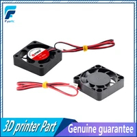 2pcs 3d printer 4010 cooling fan 40x40x10mm 12v 0 11a with 2 pin dupont wire 40x40x10mm