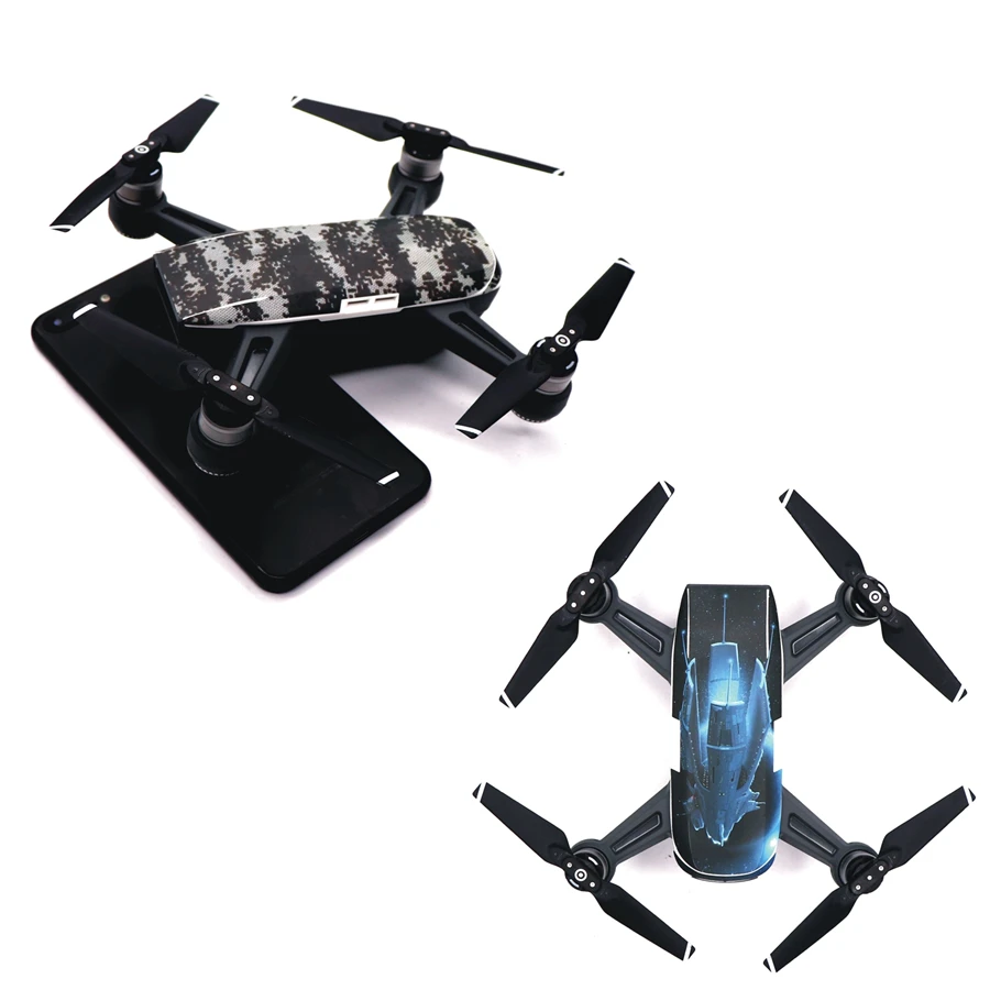 6 шт подвижные Стикеры наклейка для квадрокоптера DJI Spark/радиоуправляемого