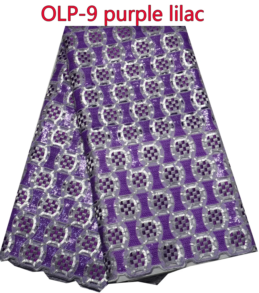 Африканская кружевная ткань из двойной органзы Горячая продажа тяжелой