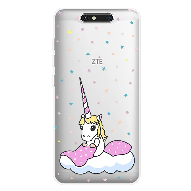 Чехол для телефона ZTE Blade V7 V8 lite mini V9 A330 A910 A602 A610 A520 A512 Z10 с изображением милой кошки фруктов животных мягкая термополиуретановая накладка на заднюю панель - Цвет: 0088
