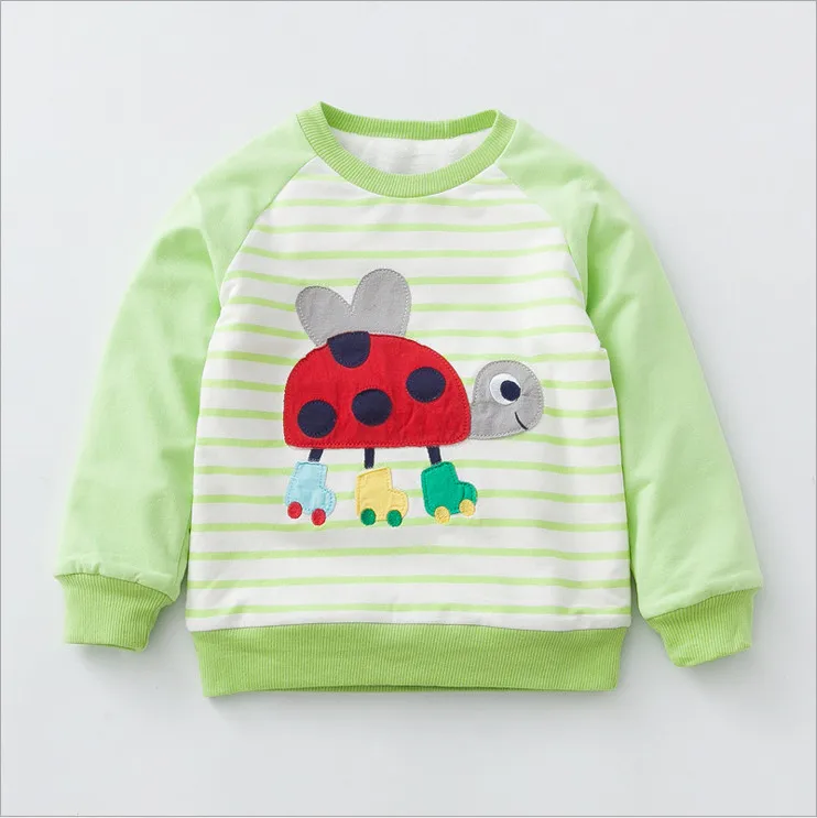 Зеленый Little maven/Новинка г.; зимняя одежда для маленьких девочек; теплая хлопковая верхняя одежда с круглым вырезом и мягким ворсом в полоску с принтом черепахи - Цвет: Зеленый