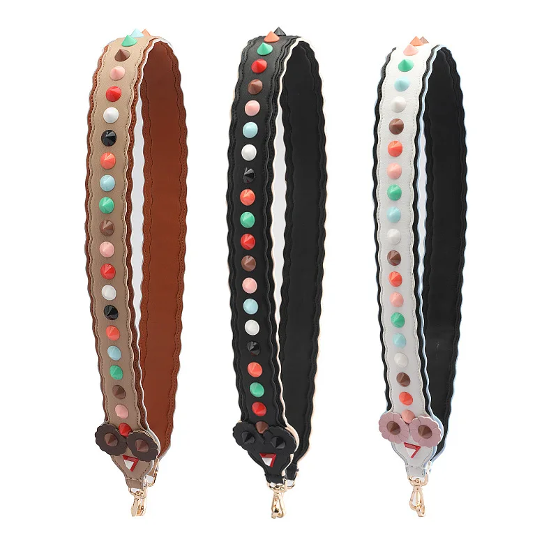 Женская сумка AUTEUIL на ремне из спилка с заклепками ES010|bag strap|shoulder strapbag accessories |