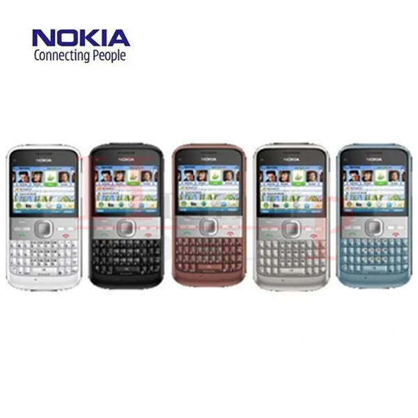 Оригинальные Сотовые телефоны NOKIA E5 разблокированные восстановленные мобильные