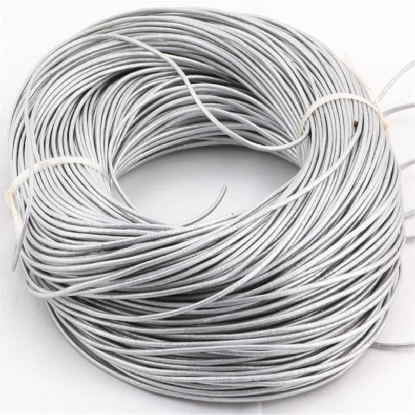 Шнур кожаный AWAYTR 10 м 1 5/2 мм 4 цвета|string cord|necklace ropecord string |