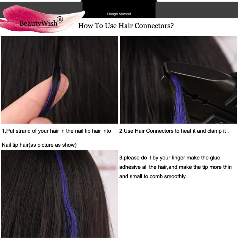 Коннекторы для волос с регулируемой температурой L611, профессиональный утюжок для плавления волос от AliExpress WW