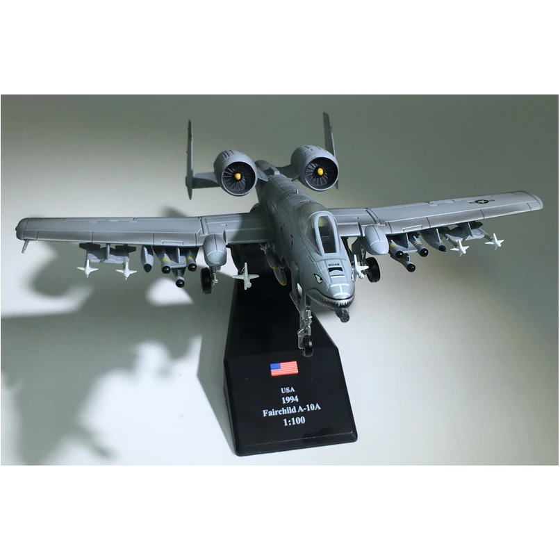 1:100 Амер сплав моделирование Танк бомбардировщик A10 США 1994 Fairchild A 10A Lightning