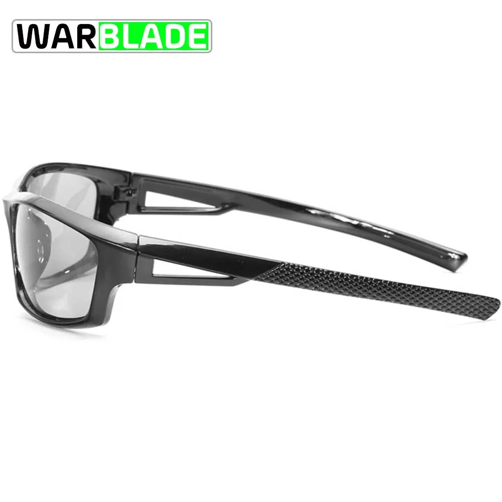 Photochromic Cycling Glasses Polarized Bicycle Eyewear Ultralight Sport Bike Sunglasses Black men&ampwomen Riding Goggles 1008 | Спорт и