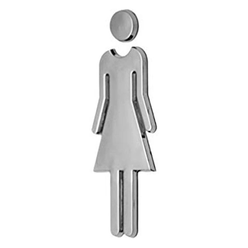 Пара мужчин женщин Туалет дверь знак отель торговый центр Wc двери аксессуары |