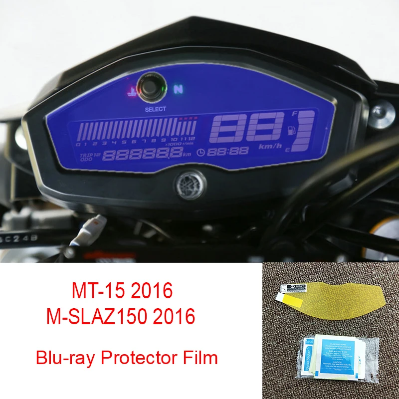 

Cluster Scratch Protection Film Blu-ray Protector For yamaha M-SLAZ150 MT-15 MT15 2016