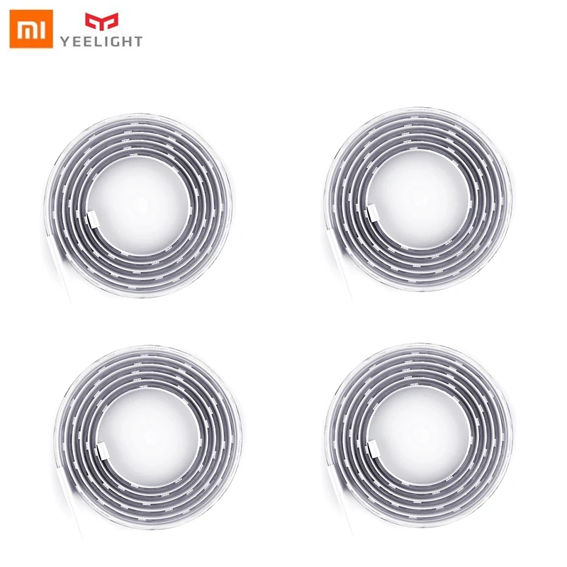 Йи светильник xiaomi светильник полосы светодиодный Красочные smart mi дома mi jia 1 м удлинитель Wi-Fi пульт дистанционного управления для Alexa помощник приложение youpin